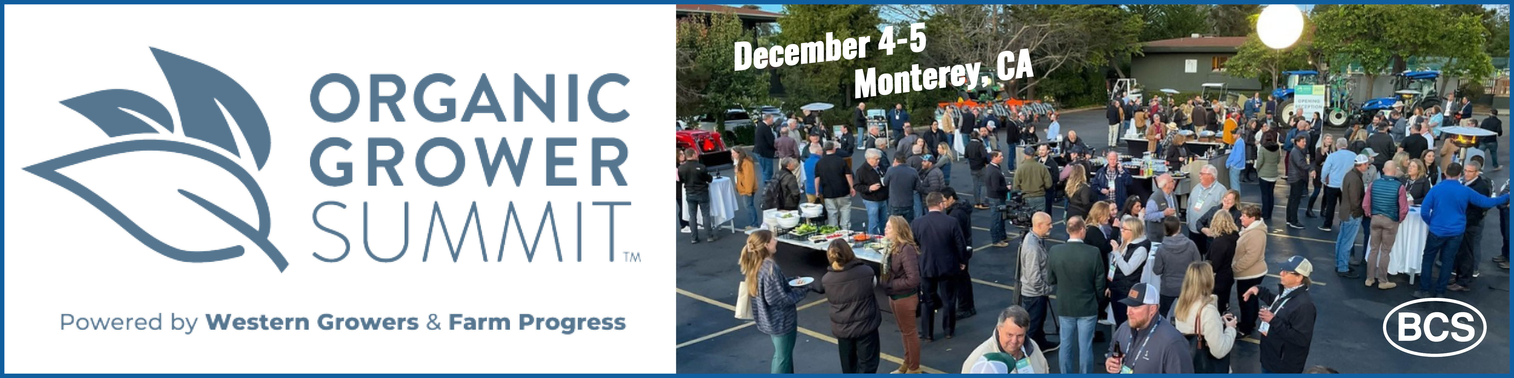 Organic Grower Summit | Monterey, CA